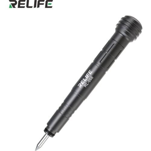 RELIFE RL-066 Remove Glass/Back Cover Diamond Pen For iP8-12 Pro Max Back Cover Adjustable Spring Automatic Punch Center