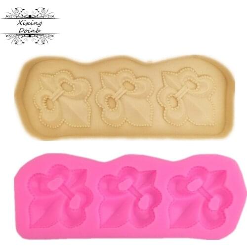 DIY Retro hollowed out silicone mold chocolate fudge mold cake decoration mold kitchen baking supplies