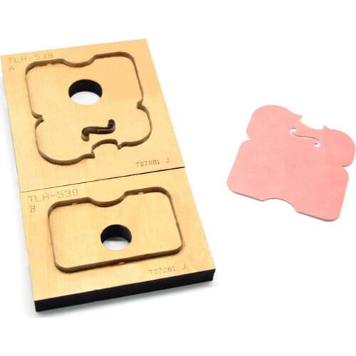 ID card bag coin purse wallet business card case die-cut suitable for die-cutting machine leather cutter die cutter