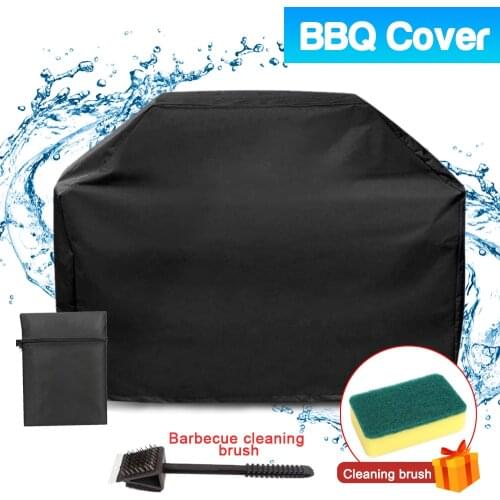 Webb barbecue grill outdoor dust net Oxford waterproof and rainproof outdoor barbecue grill round barbecue BBQ cover