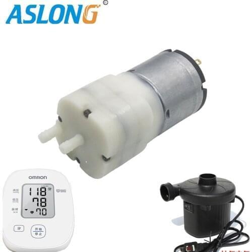 Air pump higher flow higher presser Silent vacuum pump Diaphragm pump for suction and inflation 12v 5L/min 2pcs/lot Ap-528