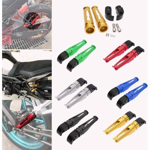 Rear Foot Peg Aluminum Rear Foot Peg Passenger Footrest For YAMAHA XJ6/XSR700/XSR900/ XJR400 XJR1200 XJR1300