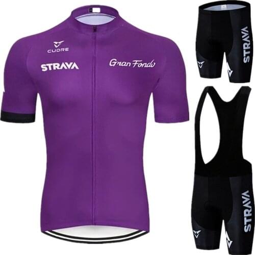 2021 Women STRAVA Cycling Jersey Set Breathable Cycling Clothing Suit Anti-Sweat Bicycle Clothing Kit Mountain Bike Wear Clothes