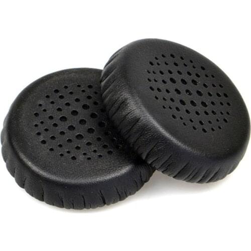 1Pair Leather Ear Cushion Cover Earpads for Jabra Evolve 20 20se 30 30II 40 65 M2EC