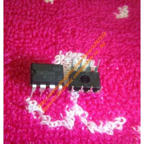 200PCS AT24C04N-10PU-2.7 AT24C04N PU27 AT24C04 24C04 24C04N Two-wire Automotive Serial EEPROM