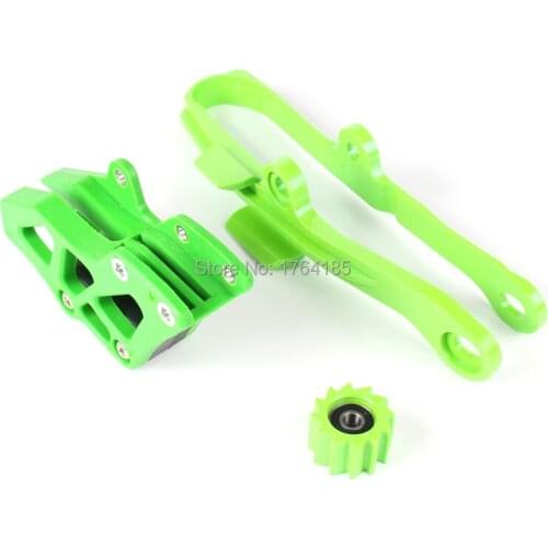 Chain Slider Swingarm Guide Lower Roller + Rear Chian Guide Guard Kits For WR250F WR450F YZ250F YZ450F