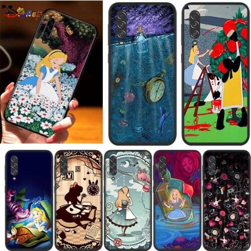 Alice in Wonderland For Samsung Galaxy A90 A80 A70S A60 A50S A50 A40 A40S A30 A30S A20E A20S A10S A10 A2 Phone Case