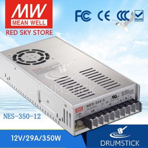 Steady MEAN WELL NES-350-12 12V 29A meanwell NES-350 348W Single Output Switching Power Supply