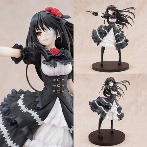Hentai Anime DATE A LIVE 30th Anniversary Ver Tokisaki Kurumi Nightmate Sexy PVC Action Figure Toys Doll Boyfriend Gift T30 23CM