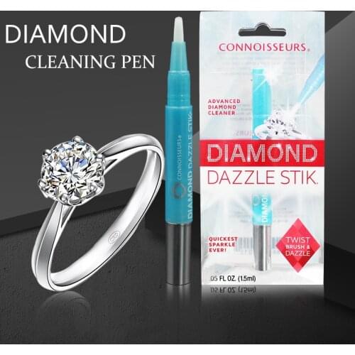 American Imported Diamond Pen Diamond Ring Jewelry Platinum K Gold Stone Cleaning Artifact Washing Agent Silver Jewelry Special