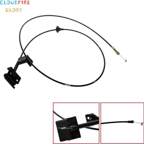 CloudFireGlory 55026030 Front Hood Release Cable For Jeep Cherokee XJ 1987-1996 Comanche MJ 1987-1992