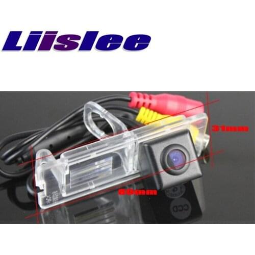 Liislee Car Camera For Renault Laguna III 3 2007~2015 Coupe Car Trunk Handle High Quality Rear View Back Up Waterproof Camera