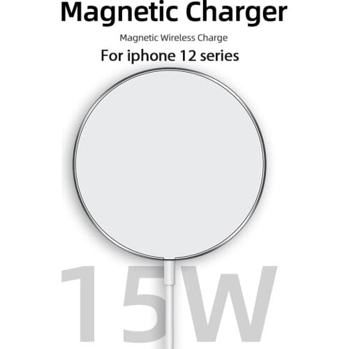 For Iphone 12 Pro Max 15w Charging Magnetic Wireless Charger Magnet For Iphone 12 Mini Iphone12 12pro 12mini Usb C PD Charging