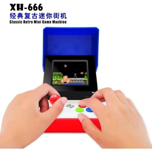 Mini Arcade Game Console Retro Arcade Handheld Game Player with 520games 8 bit Games 2.8" Colorful Display Gift for Kid