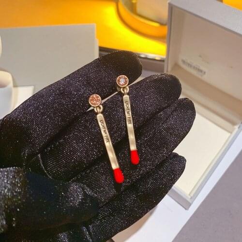 Fashion 925 Sterling Silver Match Earrings Womens Party Jewelry Gift Light My Fire