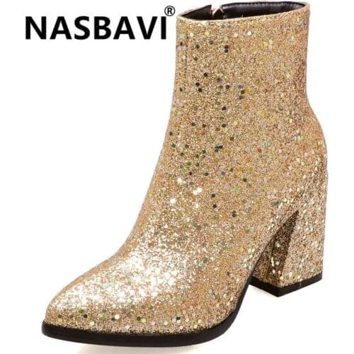 NASBAVI Women's Ankle Boots