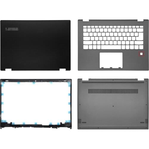 NEW Laptop LCD Back Cover/Front Bezel/Palmrest/Bottom Case ABCD Cover Case For Lenovo Yoga 520-14 520-14IKB FLEX 5-14 Black Grey