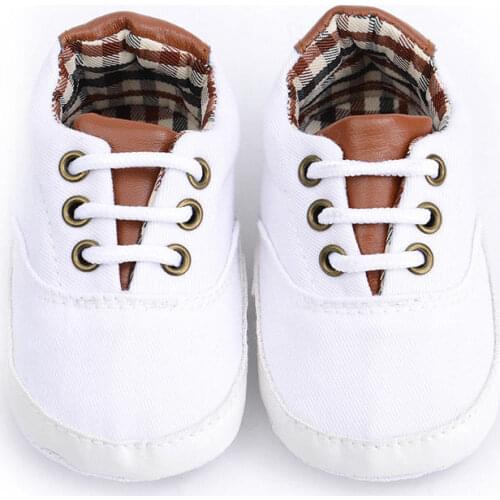 Newest Arrival Unisex Toddler Baby Cute Sneaker Anti-slip First Walkers Shoes Cute Casual Kids Baby Solid Color Shoes