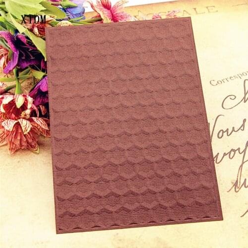 Easter 3D plastic square template craft card making paper card album wedding decoration Embossing folders
