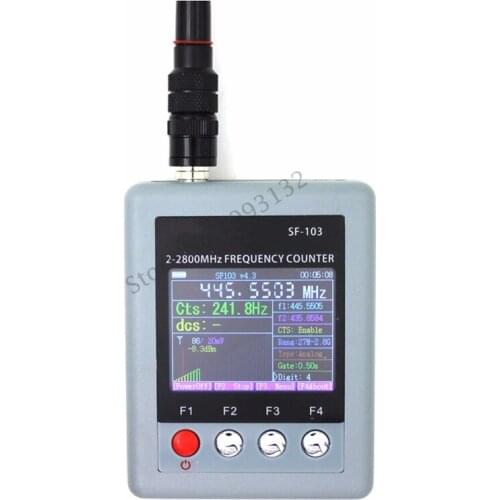 SF103 2MHz-200MHz / 27MHz -2800MHz Portable Walkie Talkie FR