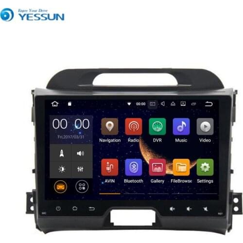 YESSUN Android Radio Car Player For KIA SPORTAGE 2010~2014 Stereo Radio Multimedia GPS Navigation With WIFI Bluetooth AM/FM