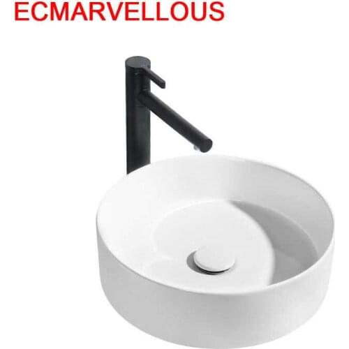 Bagno Salle Bain Bowl Lavandino Lavatorio Evier Banyo Umywalka Nablatowa Pia De Black Lavabo Basin Cuba Banheiro Bathroom Sink
