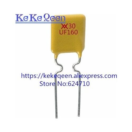 10PCS/LOT Self Recovery Fuse RUEF160 X30UF160 30V 1.6A 1600MA PPTC