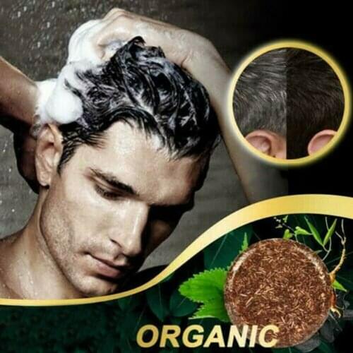 Grey Reverse Shampoo Bar Polygonum Multiflorum Essence Hair Darkening Shampoo Soap RP