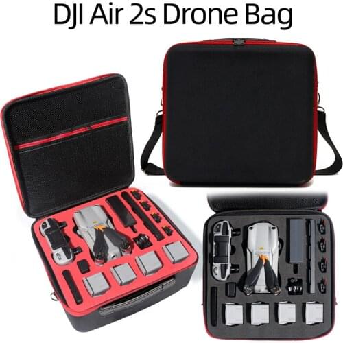 DJI AIR 2S Storage Bag Drone Handbag Shoulder Bag EVA Cross body Bag Compression Carrying Case for DJI AIR 2S Accessories Box
