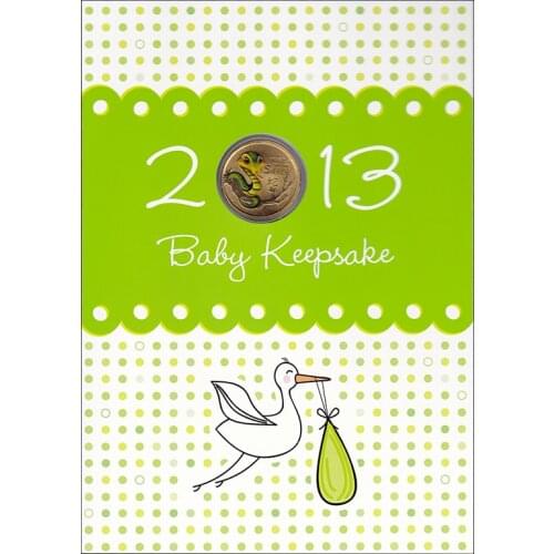 Tuvalu 1 USD LCommemorative Coin Snake 2013 Official Zodiac Card Booklet Genuine Original Coins 100% Real Issuing with Album