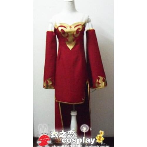 2016 Lina Inverse Cosplay Dress From Game DOTA, Defense of the ancients Cosplay Costume