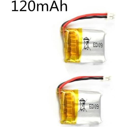 3.7V 120mAh Lipo Battery For Cheerson CX10 CX-10 CX-10A RC Helicopter RC quadcopter Parts Li-po Battery 3.7v 2pcs