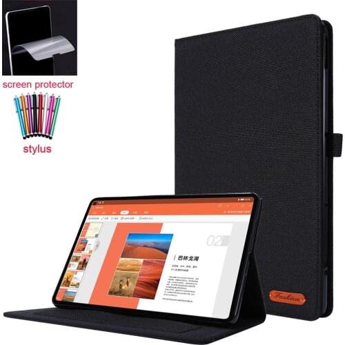 Buwen tablet case for Huawei matepad 10.4 Skin Shell TPU back cover folio stand case protective shell+screen protector+stylus