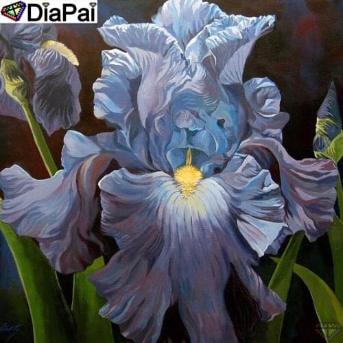 DIAPAI Diamond Painting Cross Stitch "Oil painting flower" Full Crystal Diamond Embroidery Needlework Craft Home Decor A26050