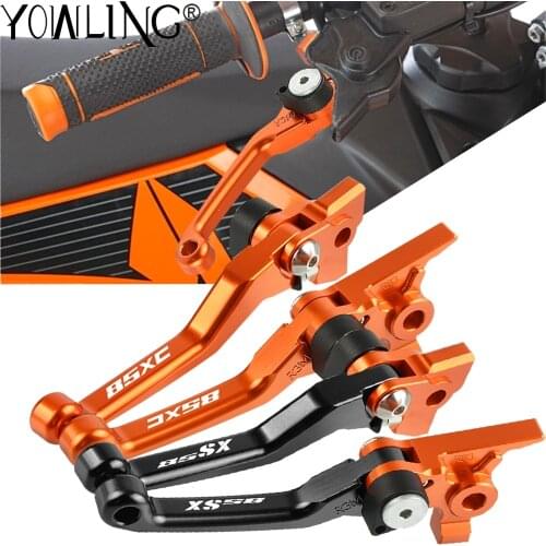 For 85 SX 85SX 85XC 2003 2004 2005 2006 2007 2008 2009 2010 2011 2012 Motorcycle CNC Dirt Bike Handle Folding Brake Clutch Lever