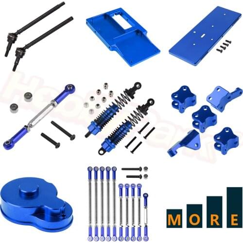 Metal Aluminum Alloy Upgrade Parts for 1/10 RC Crawler FTX5579 FTX OUTBACK SPARES RGT 86100 86110 Replacement Blue