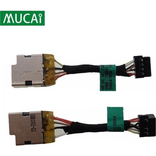 DC Power Jack with cable For HP TPN-Q132 TPN-Q129 TPN-Q130 15-N laptop DC-IN Flex Cable