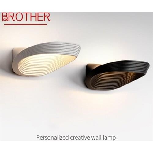 BROTHER Modern Wall Sconces LED Bedside Wall Lamp Creative Decorative For Home Bedroom Living Room Dining Room
