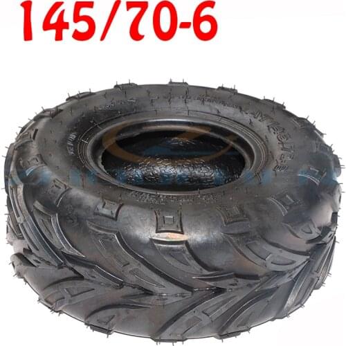 High quality 145 / 70-6 tubeless tire tubeless suitable for four-wheel ATV kart 50cc 70cc 110cc 125cc accessories