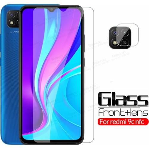 For Xiaomi Redmi 9C NFC Glass Camera Protective Glass Redmi 9C NFC Screen Protector readmi Redmy Redme 9 C C9 Redmi9c Cover Film
