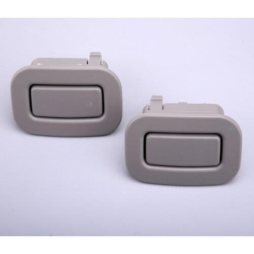 1 Pair Gray Car ABS Rear Seat Adjust Button Switch 64328AG011 64328AG001 Fit For Subaru Forester 2009 2010 2011 2012 2013
