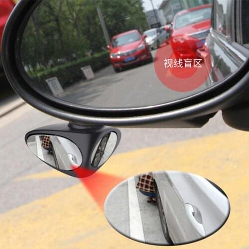 60% Dropshipping!Car Blind Spot 360 Degree Rotating Automobile Rear View Parking Security Mirror