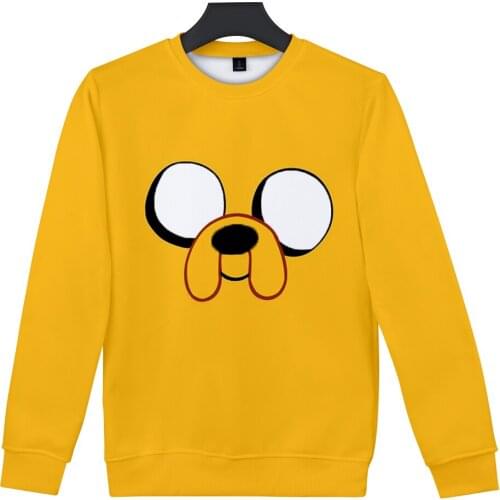 Adventure Time Finn And Jake The Dog Face Hoodie Sweatshirt Men Women Fleece 3D Hoodies Pullover harajuku Tracksuit Tops Clothes