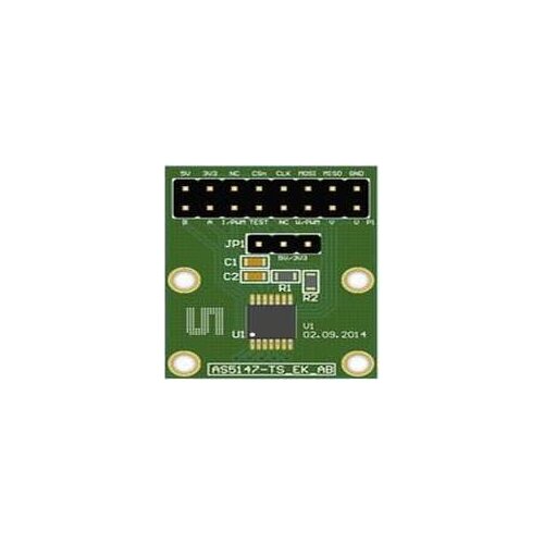 AS5147-EK-AB Magnetic Sensor Development Tools AS5147 Eval Kit 140-Bit On-Axis