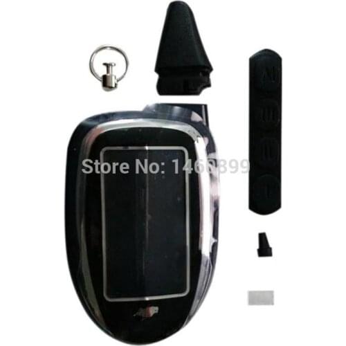 Keychain Case For Scher-khan Magicar 7 8 9 10 11 12 Scher khan Jaguar EZ-FOUR KGB MX-9 Two Way Car Alarm LCD Remote Control 101