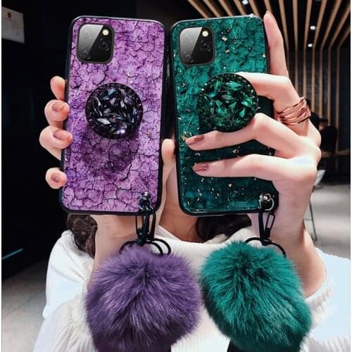 Luxury Gold Foil Bling Marble Phone Case For iPhone 11 Pro X XS MAX XR 7 8 6 6S Plus 5 5S SE Gold Leaf Glue Dripping Phone Case