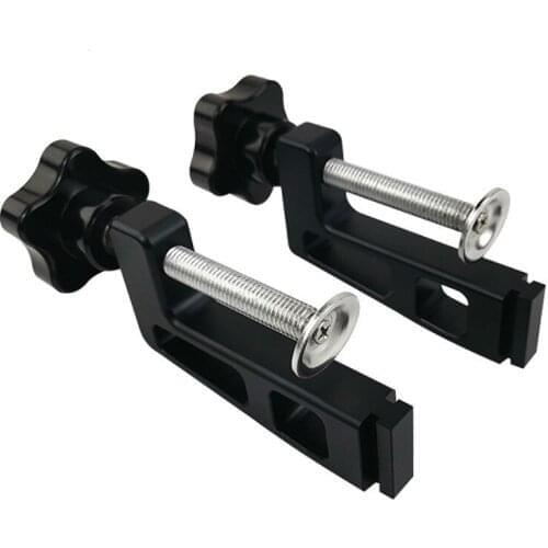 Woodworking G Clamps for Standard Aluminium 45mm 75mm Fence T-track Fixtures