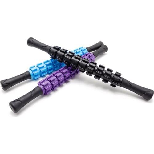 Fitness Muscle Roller Stick Yoga Roller Body Massage Tool Relax Gear Massage Foam Stick Workout From Home Gym Accessories