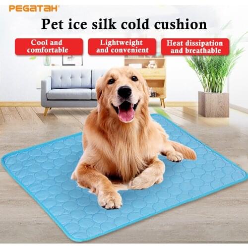 Pet Dog mat Cooling Summer cats dogs cold nest mat pet cool cushion sofa Breathable cushion summer dog bed cooling sleeping mat