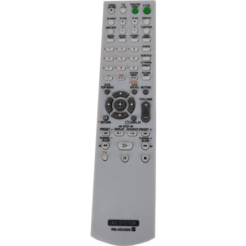NEW Replacement RM-ADU005 For SONY AV SYSETM Remote Control DAV-DZ630 HCD-DZ630 DAV-HDX265 DAV-HDX285 DAV-HDX274 Fernbedienung
